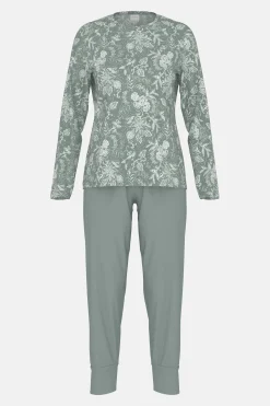 Damen Mey Anzug 7/8 lang, langarm Serie Painted Paisley