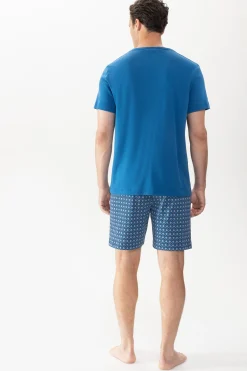 Herren Mey Anzug kurz Serie Blue Flower