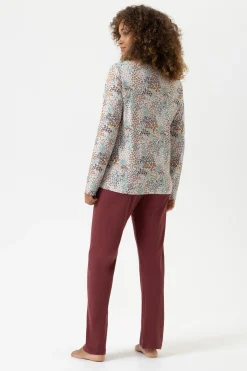 Damen Mey Anzug lang Serie Flower Bed