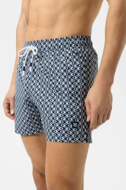 Herren Mey Badeshorts Serie Geometric Radiance