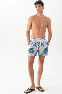Herren Mey Badeshorts Serie Leaf Waltz