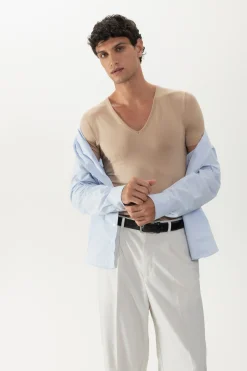Herren Mey Das Drunterhemd - V-Neck | Slim fit Serie Dry Cotton Functional