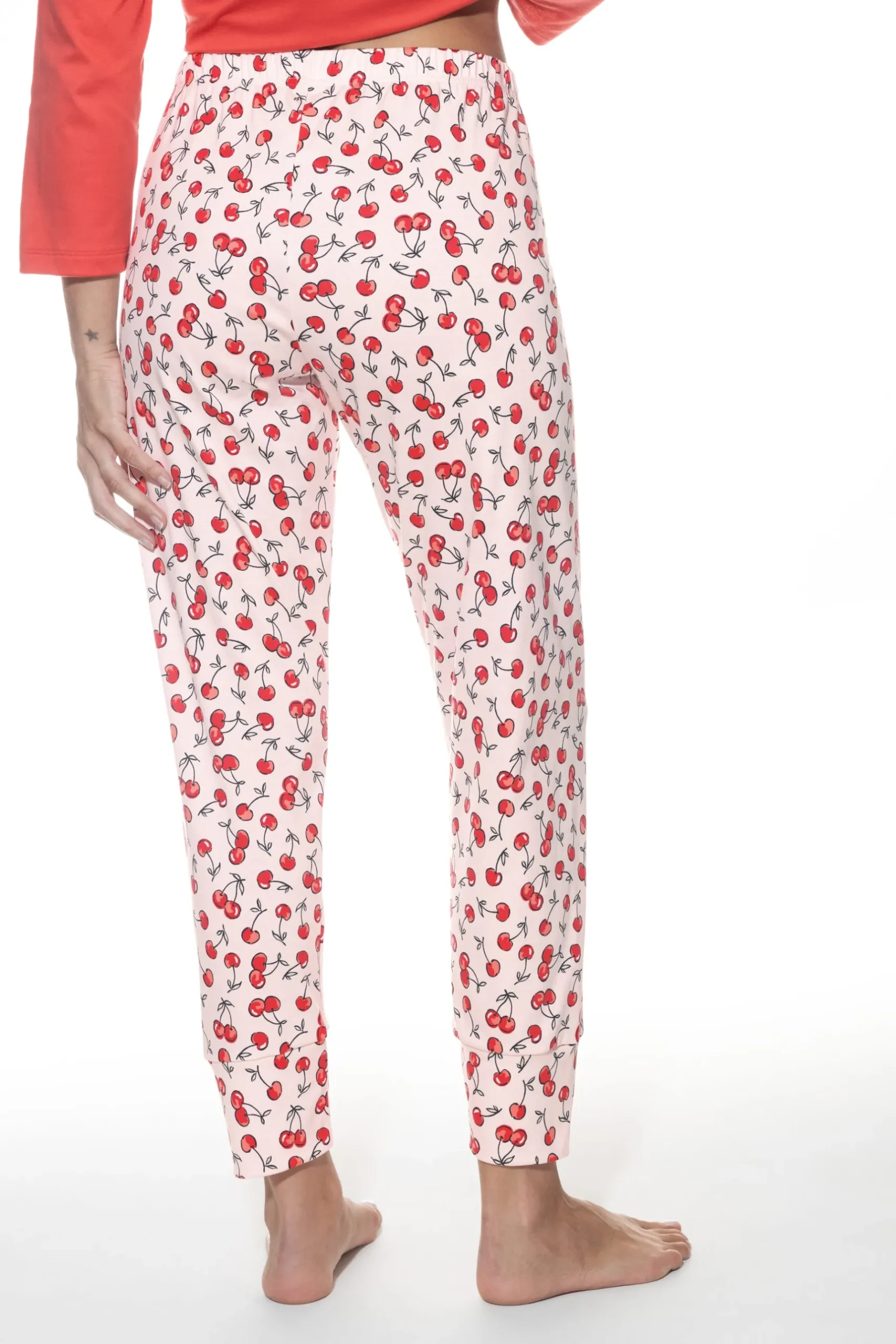 Damen Mey Hose 7/8 lang Serie Cherry Rush
