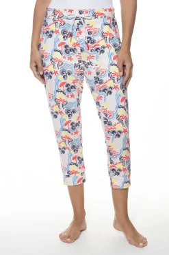 Damen Mey Hose in 3/4-Länge Serie Palm Shades