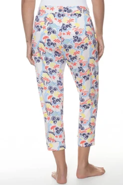 Damen Mey Hose in 3/4-Länge Serie Palm Shades