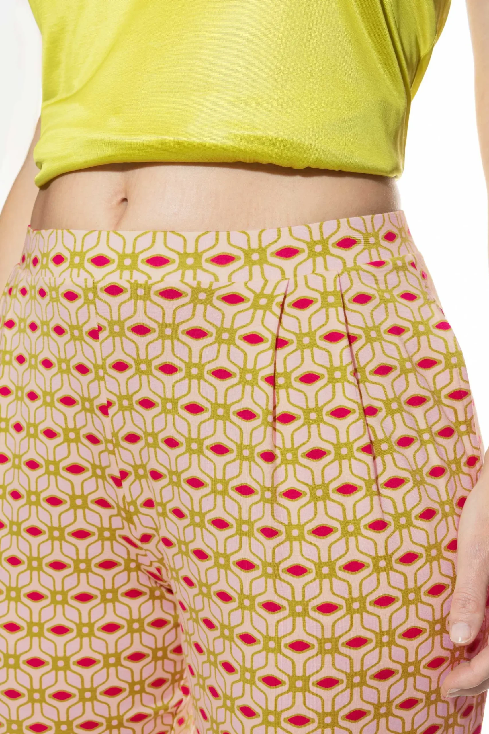 Damen Mey Hose knöchellang Serie Fortune Geometry