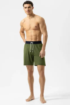 Herren Mey Hose kurz Serie Dry Cotton Night