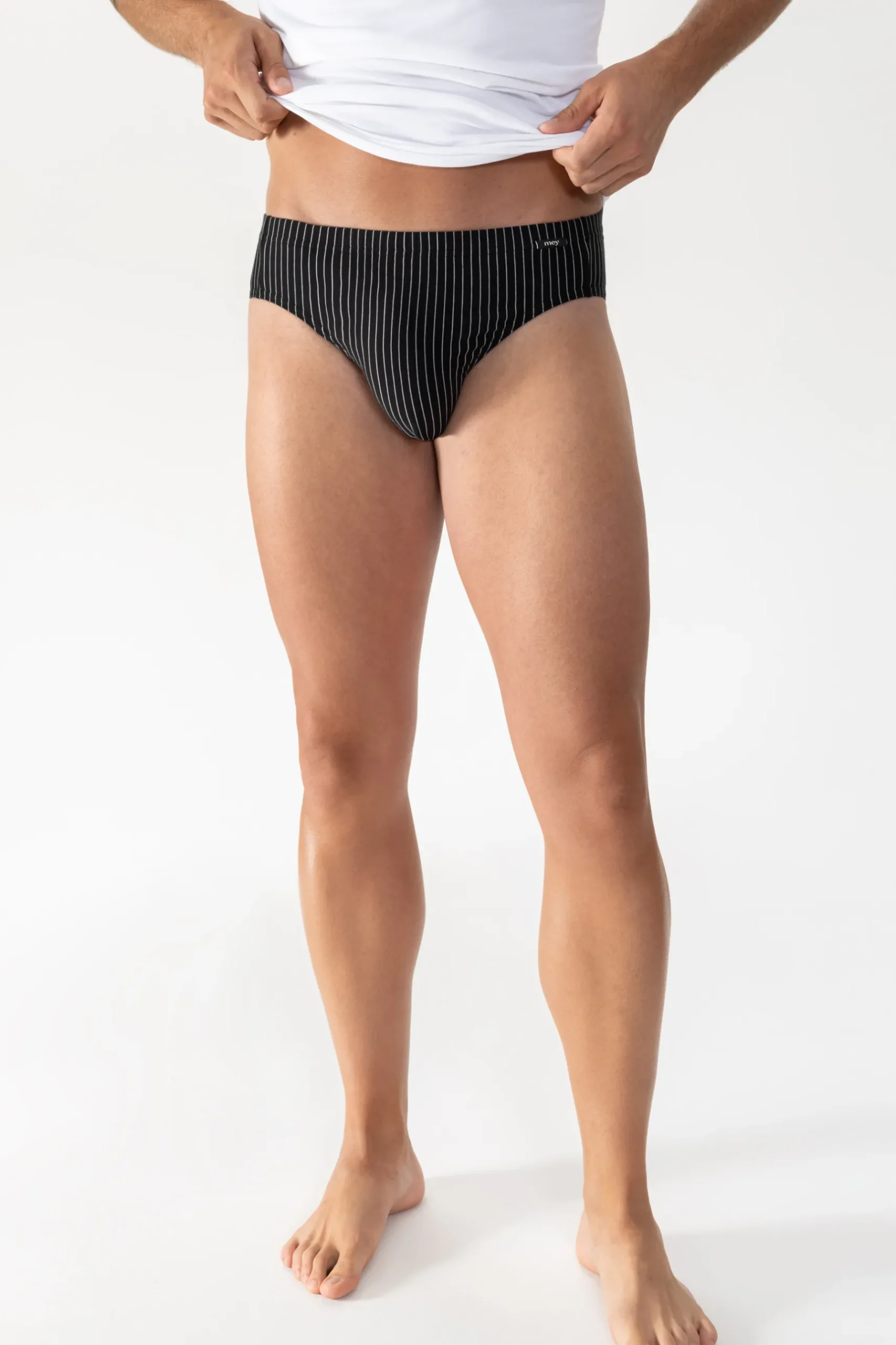 Herren Mey Jazz Pants Serie BC Stripes