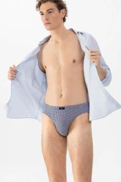 Herren Mey Jazz-Pants Serie Blue Geo