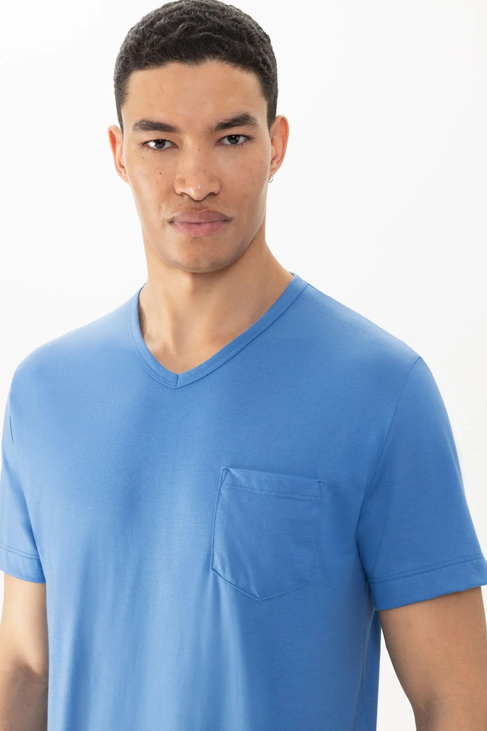 Herren Mey Kurzer Pyjama Serie Summer Geo