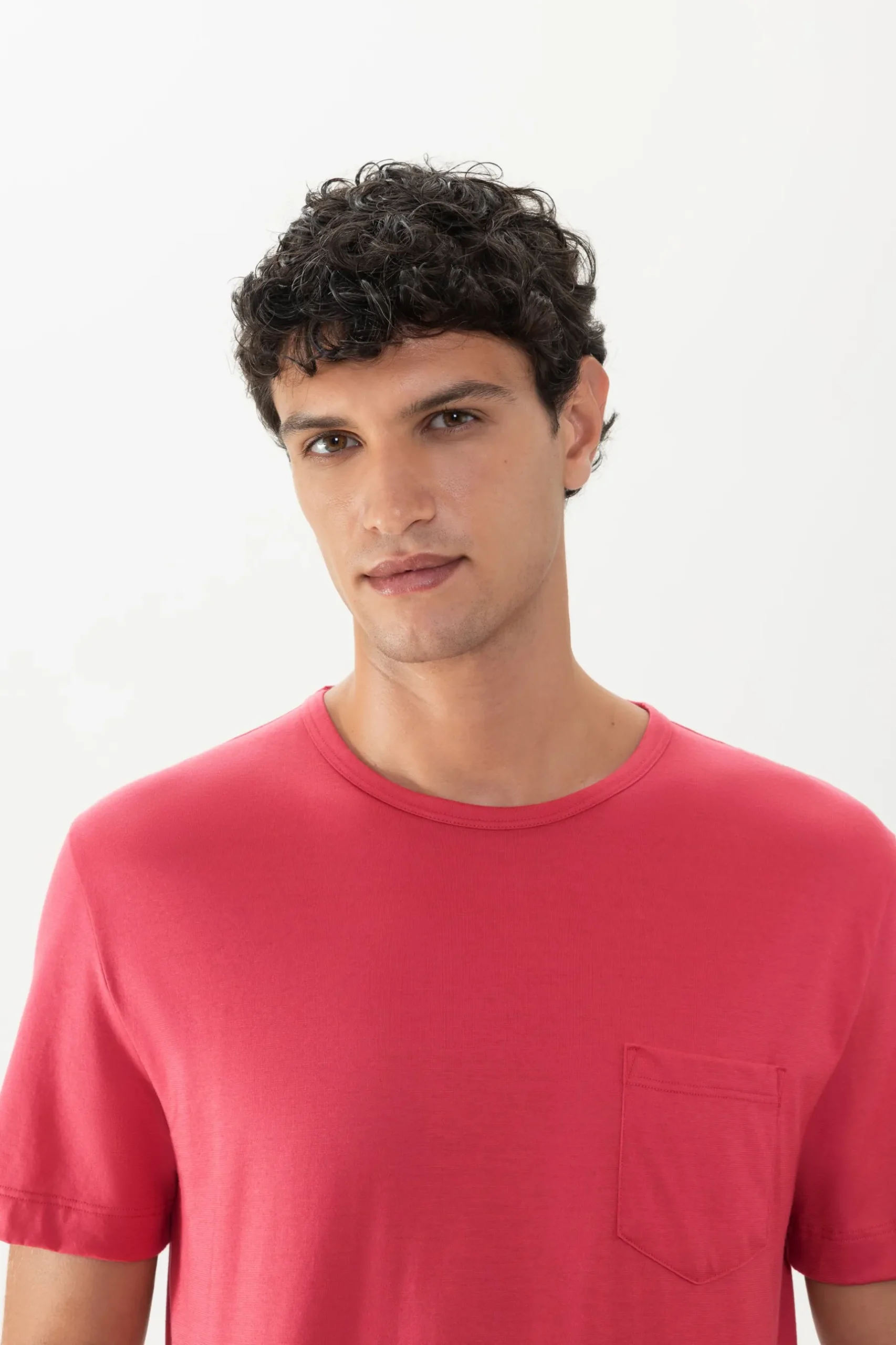 Herren Mey Kurzer Pyjama Serie Soft Circles