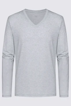 Herren Mey Langarm-Shirt Dry Cotton Colour