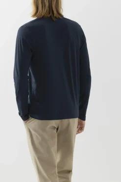 Herren Mey Langarm-Shirt Dry Cotton Colour