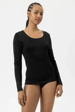 Damen Mey Langarm-Shirt Serie Emotion