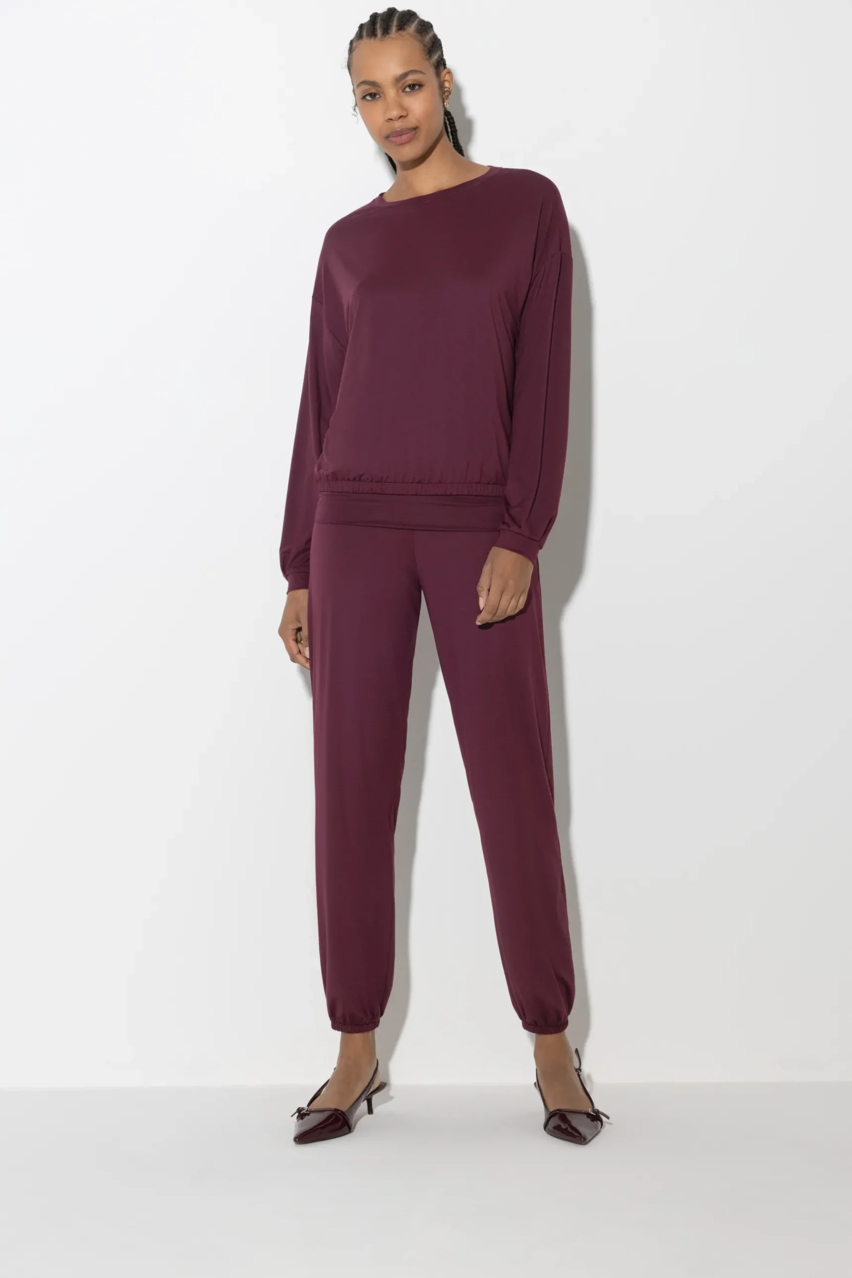 Damen Mey Langarm-Shirt Serie Comfy Flex