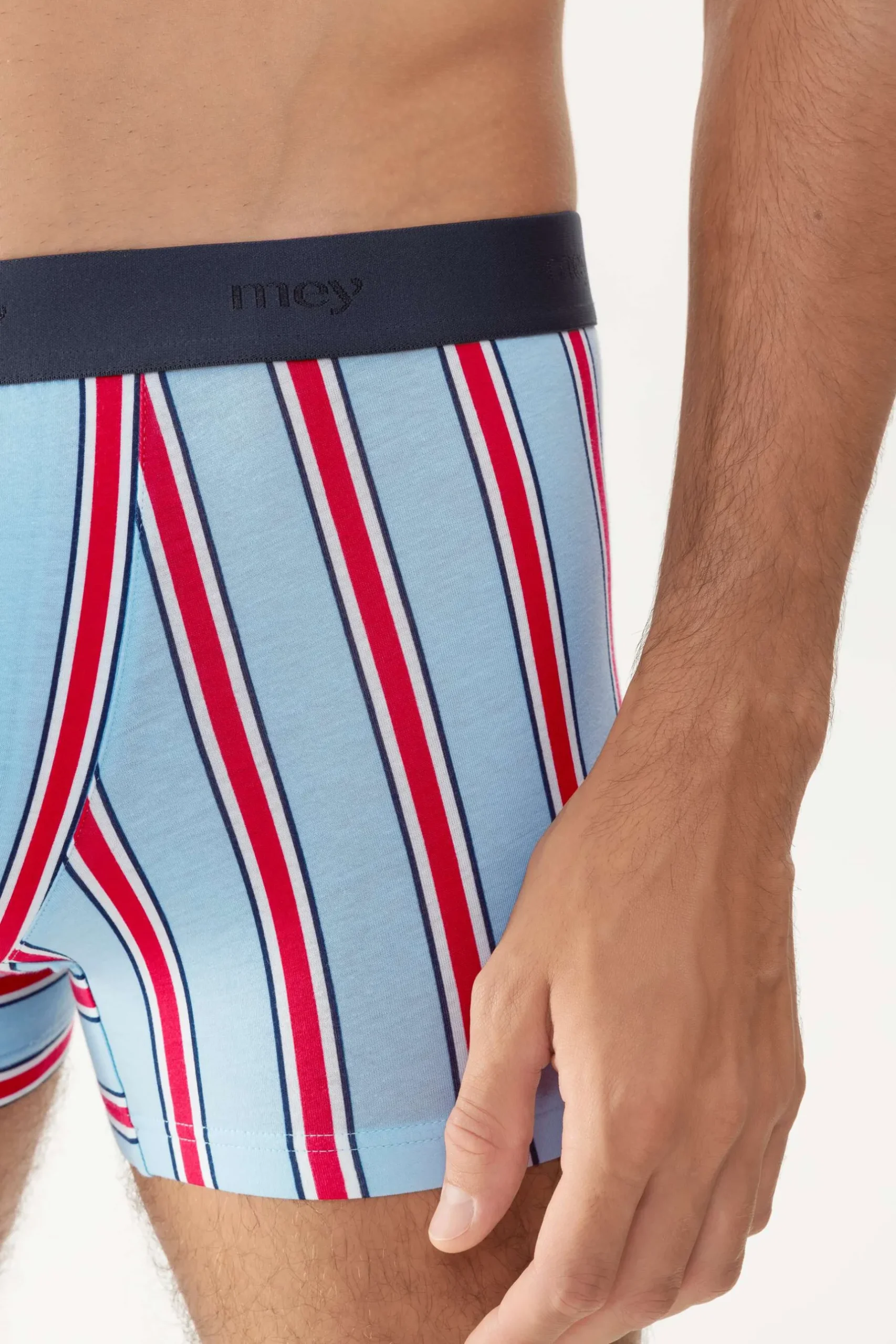 Herren Mey Long Shorty Serie Bold Lines