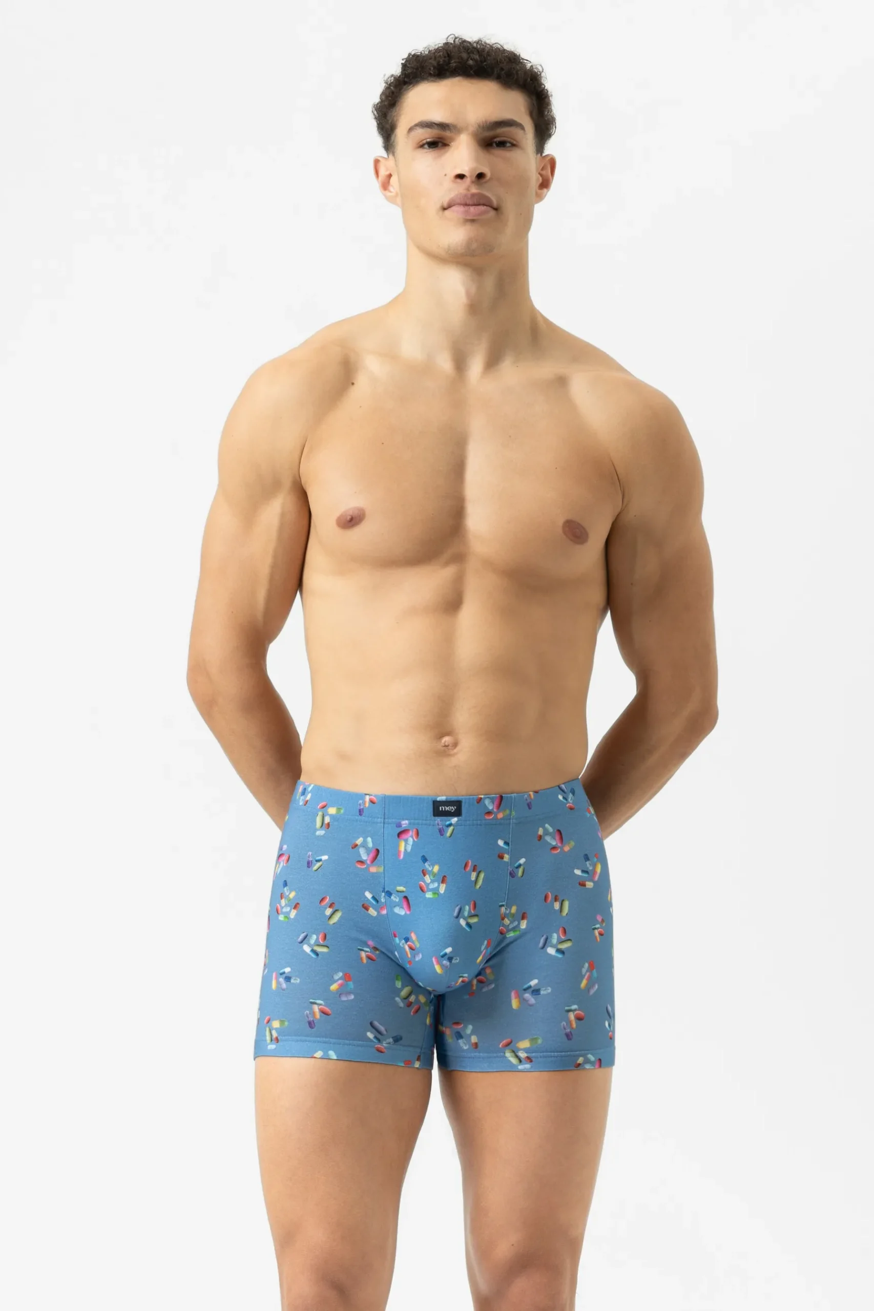 Herren Mey Long Shorty Serie Colorful Pills