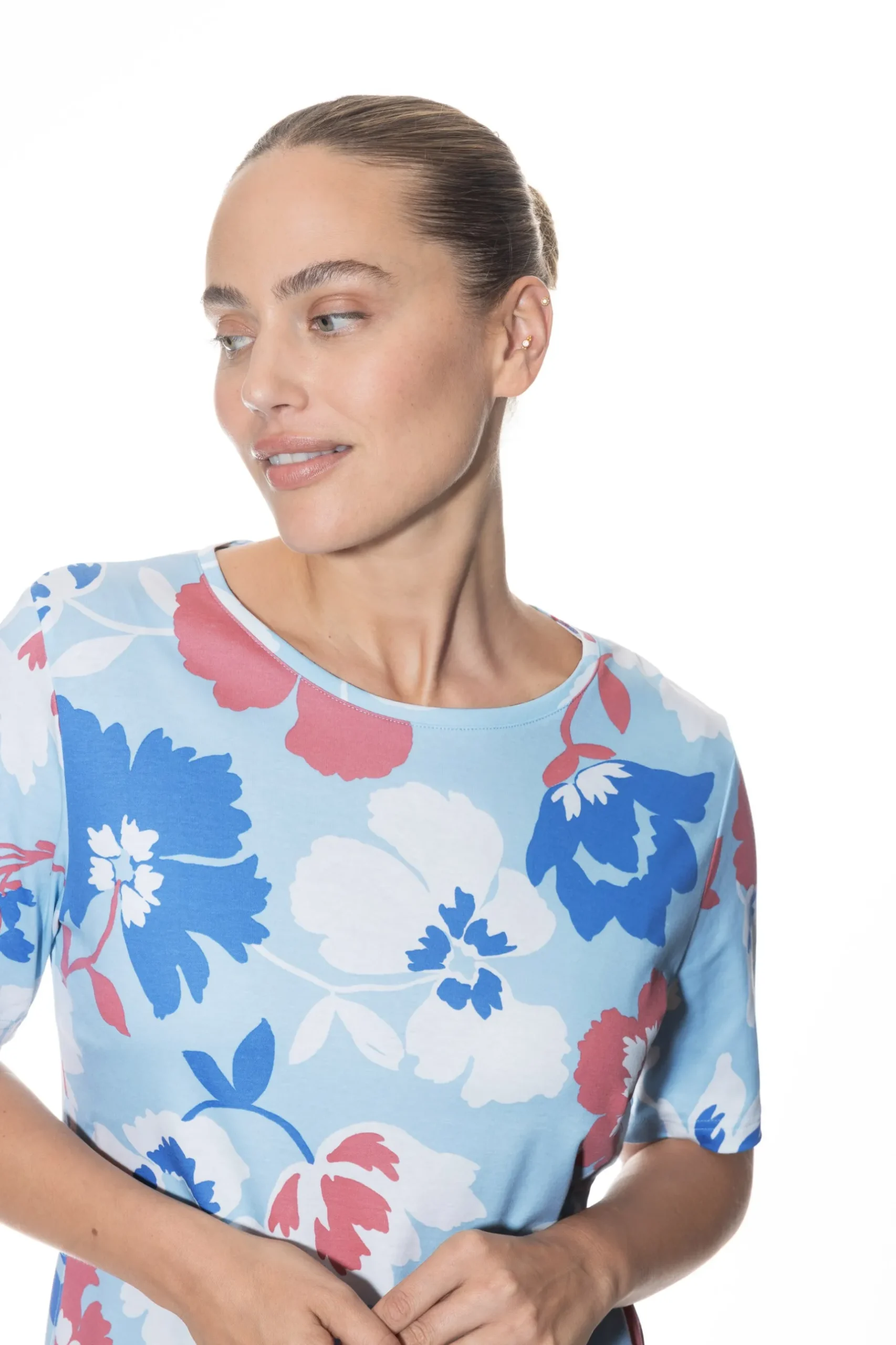 Damen Mey Pyjama Serie Springrose