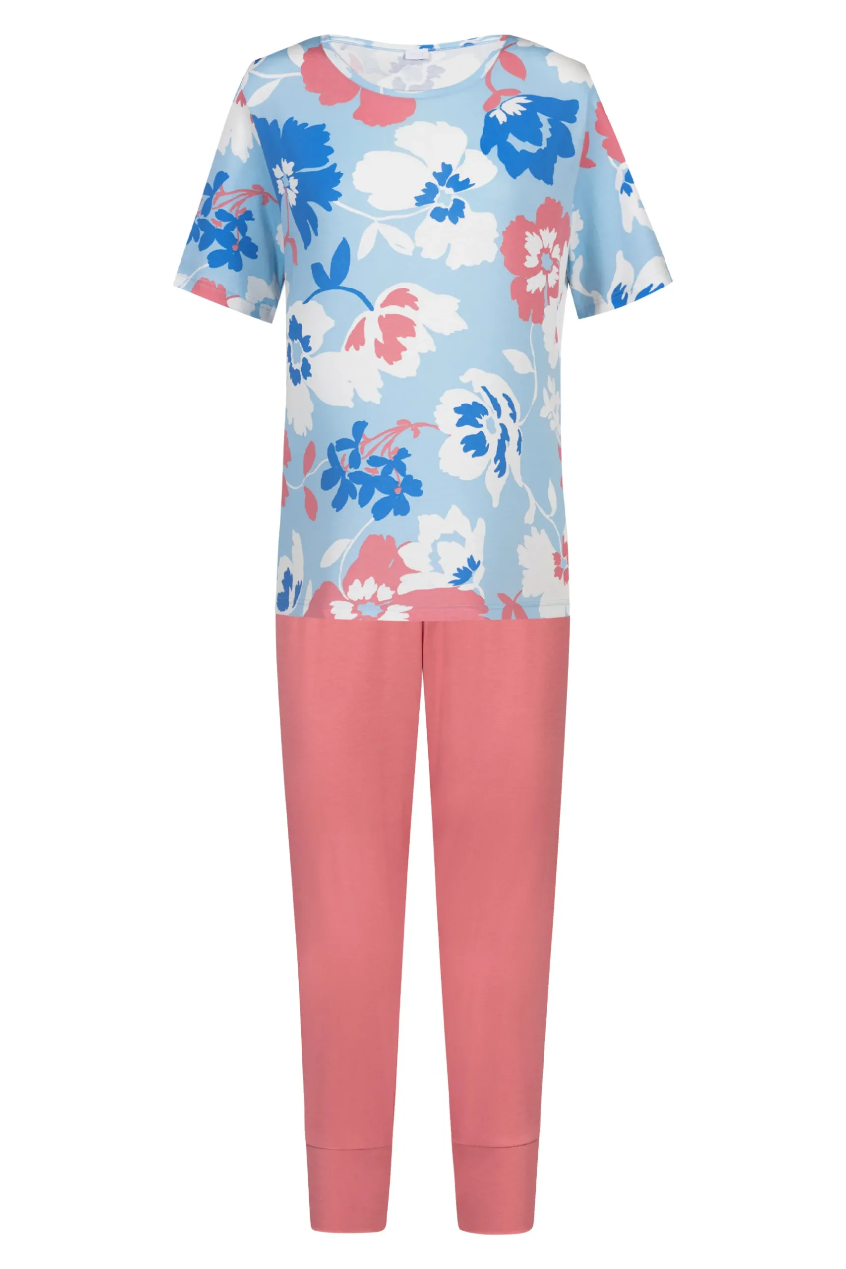 Damen Mey Pyjama Serie Springrose