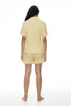 Damen Mey Pyjama-Set Serie Vichy Dream
