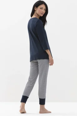 Damen Mey Schlafanzug 7/8 Serie Paula