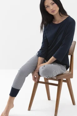 Damen Mey Schlafanzug 7/8 Serie Paula