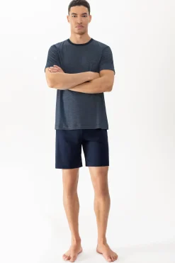 Herren Mey Schlafanzug kurz Serie Bennison