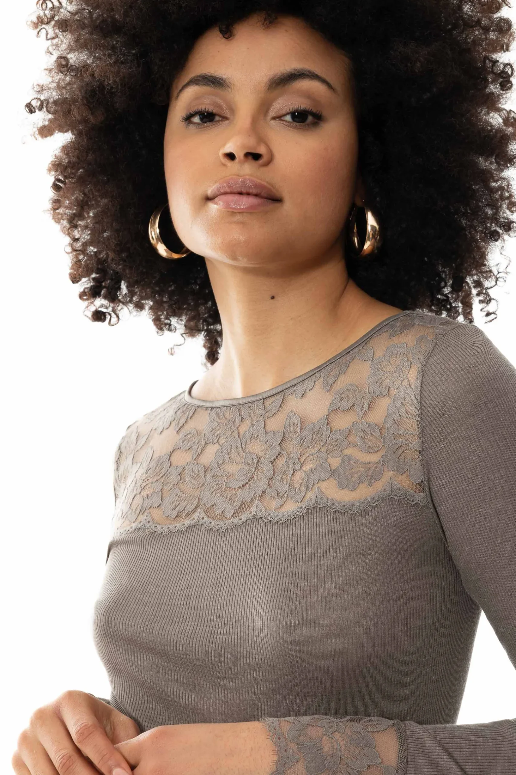 Damen Mey Shirt Serie Wool Love