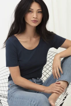 Damen Mey Shirt kurzarm Serie Cotton Pure