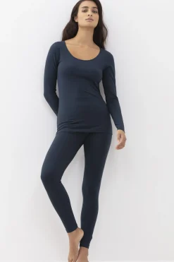 Damen Mey Shirt langarm Serie Cotton Pure