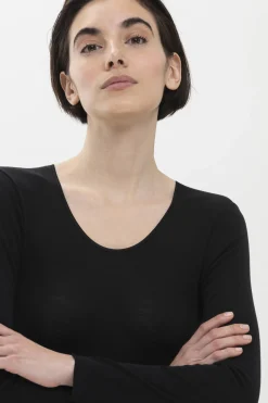 Damen Mey Shirt langarm Serie Exquisite
