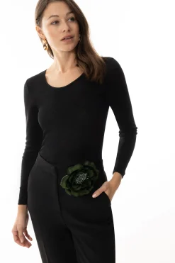 Damen Mey Shirt langarm Serie Exquisite