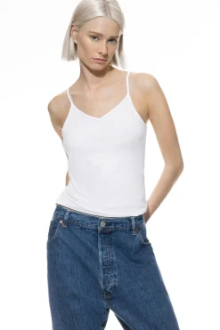 Damen Mey Spaghetti Top Serie Comfort Cotton