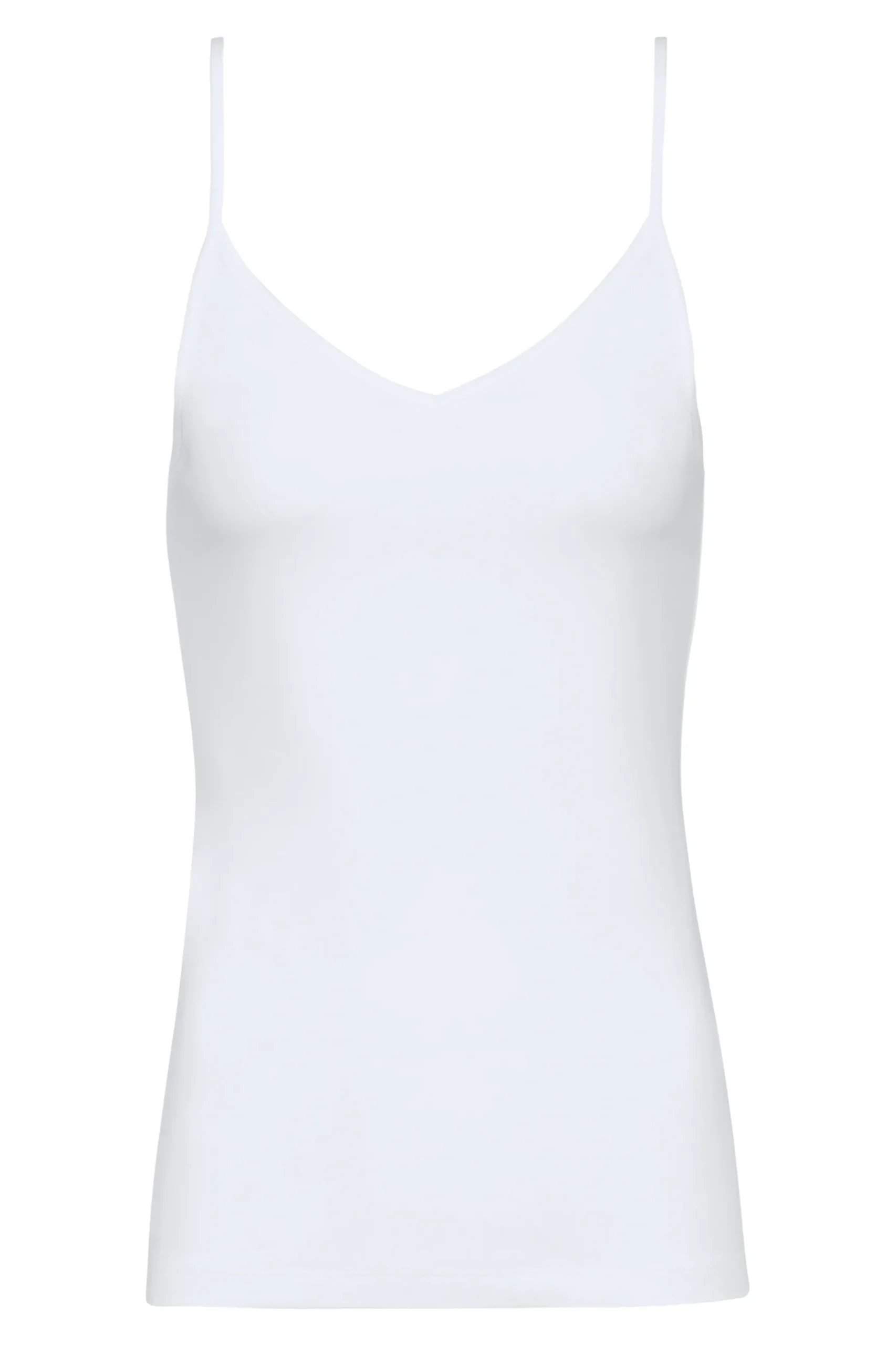 Damen Mey Spaghetti Top Serie Comfort Cotton