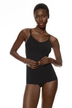 Damen Mey Spaghetti Top Serie Comfort Cotton