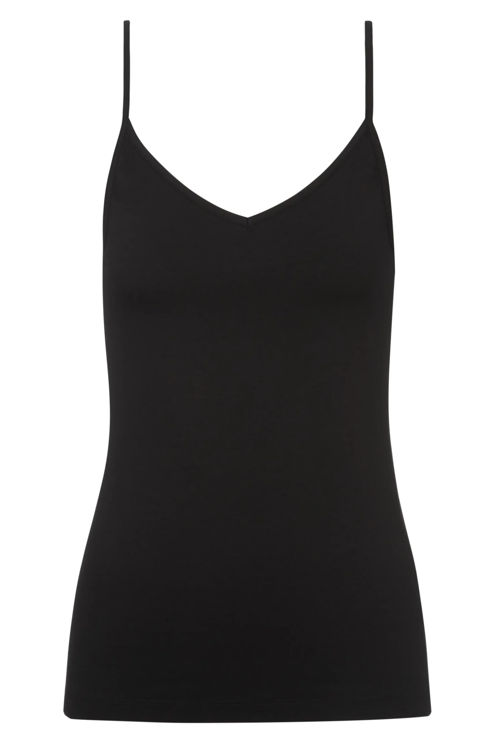 Damen Mey Spaghetti Top Serie Comfort Cotton