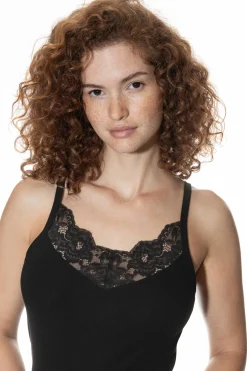 Damen Mey Spaghetti-Top Serie Organic Cotton