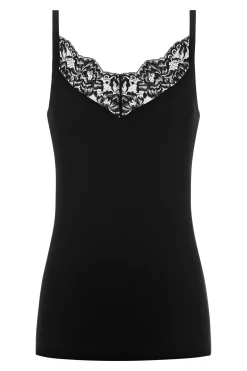 Damen Mey Spaghetti-Top Serie Organic Cotton