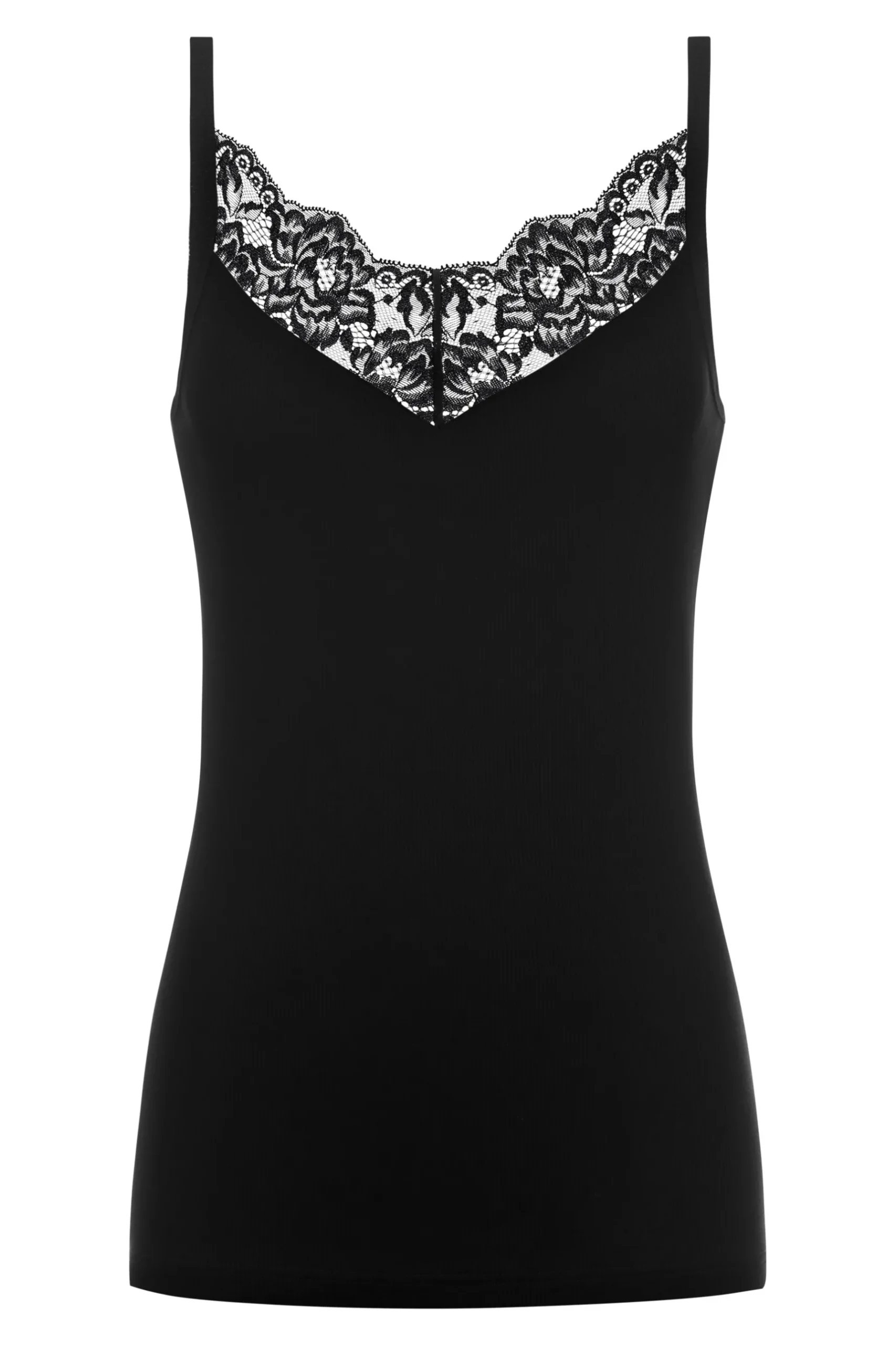 Damen Mey Spaghetti-Top Serie Organic Cotton