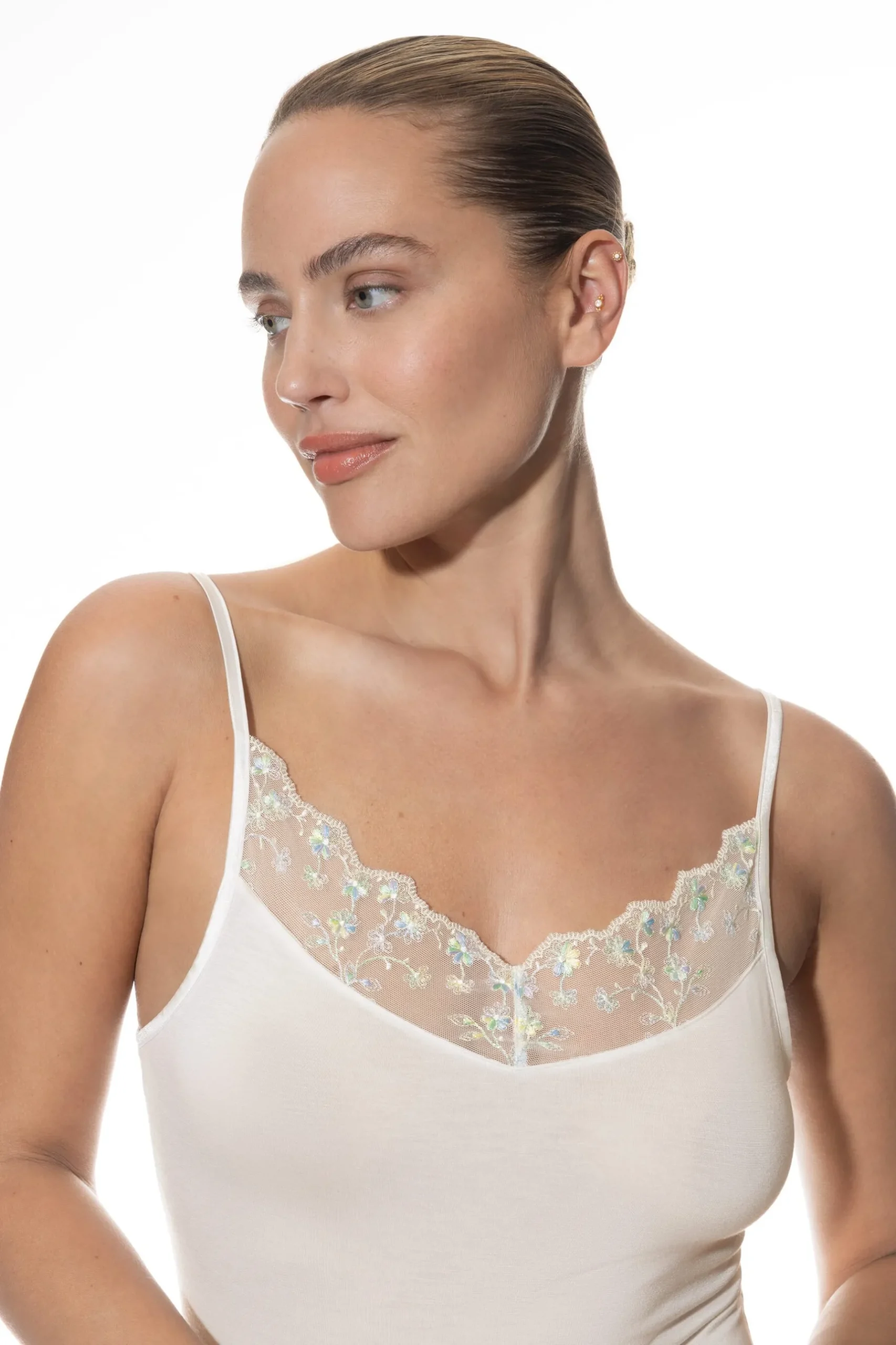 Damen Mey Spaghetti-Top Serie Delighted