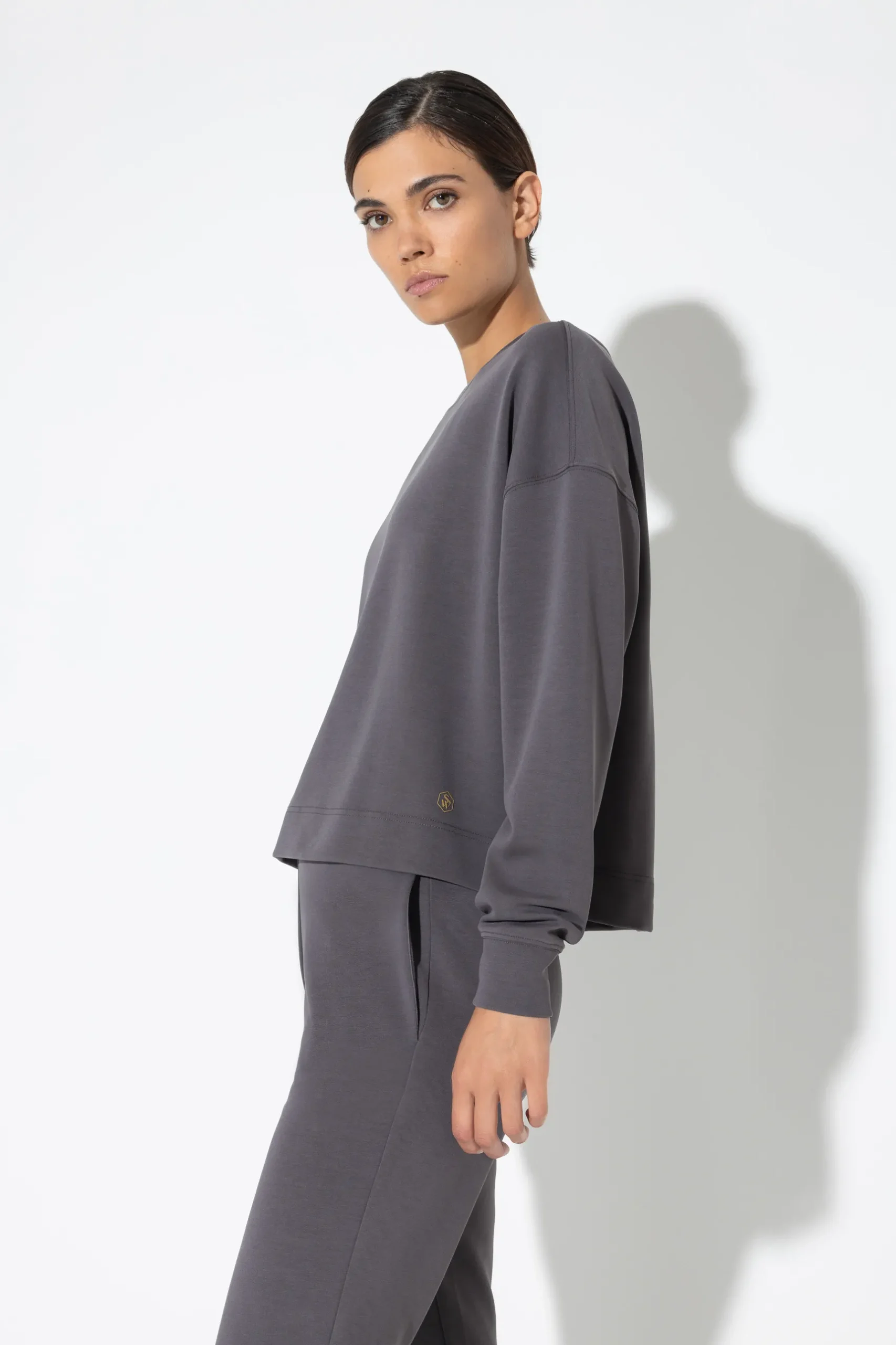 Damen Mey Sweatshirt Serie Pure Softness