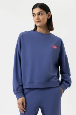 Damen Mey Sweatshirt Serie Cozy Nights
