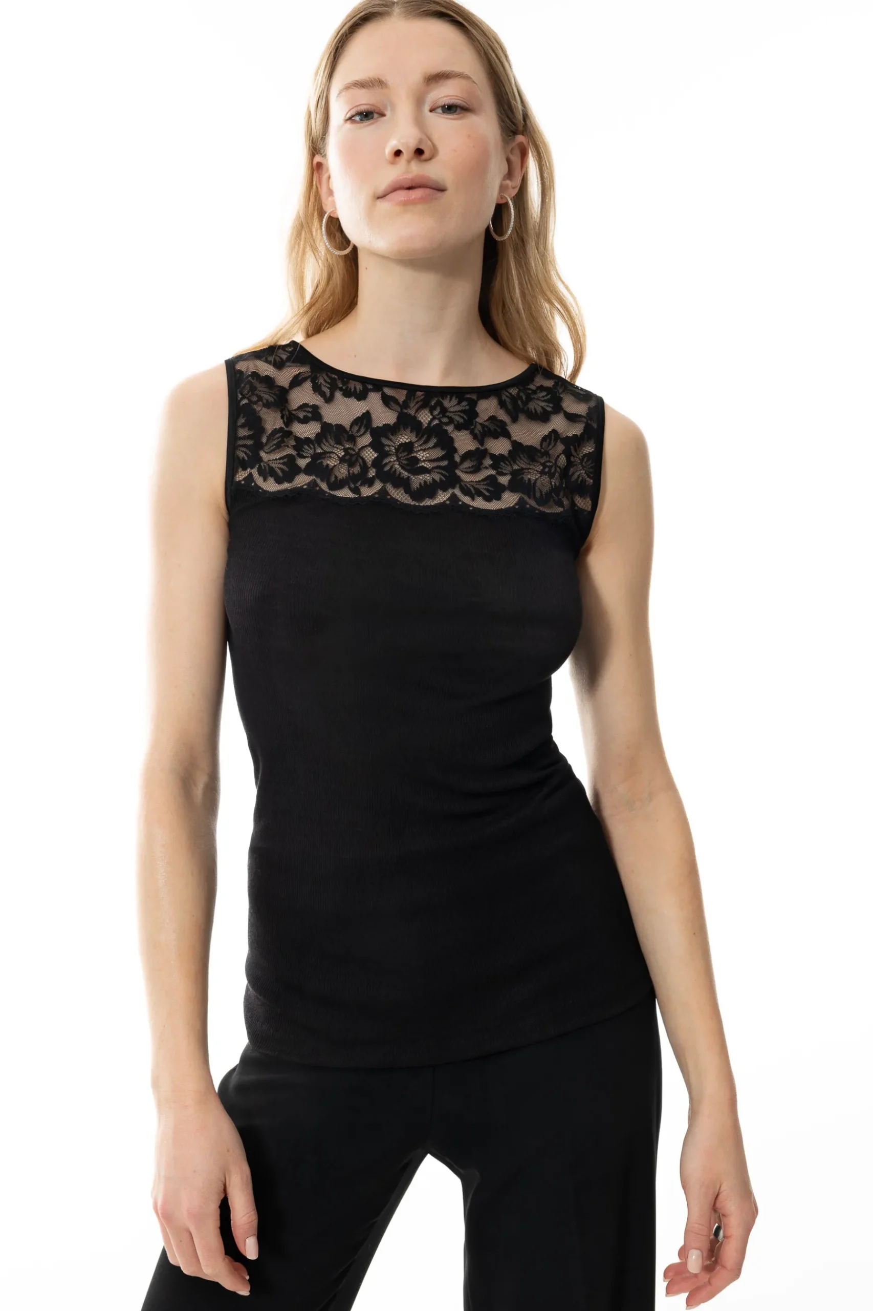 Damen Mey Top Serie Wool Love