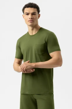 Herren Mey T-Shirt Serie Dry Cotton Night
