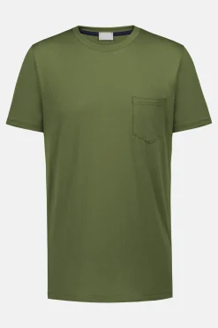 Herren Mey T-Shirt Serie Dry Cotton Night