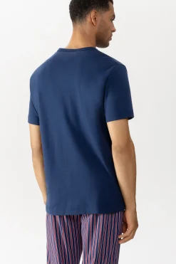 Herren Mey T-Shirt Serie Solid Night