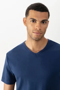 Herren Mey T-Shirt Serie Solid Night