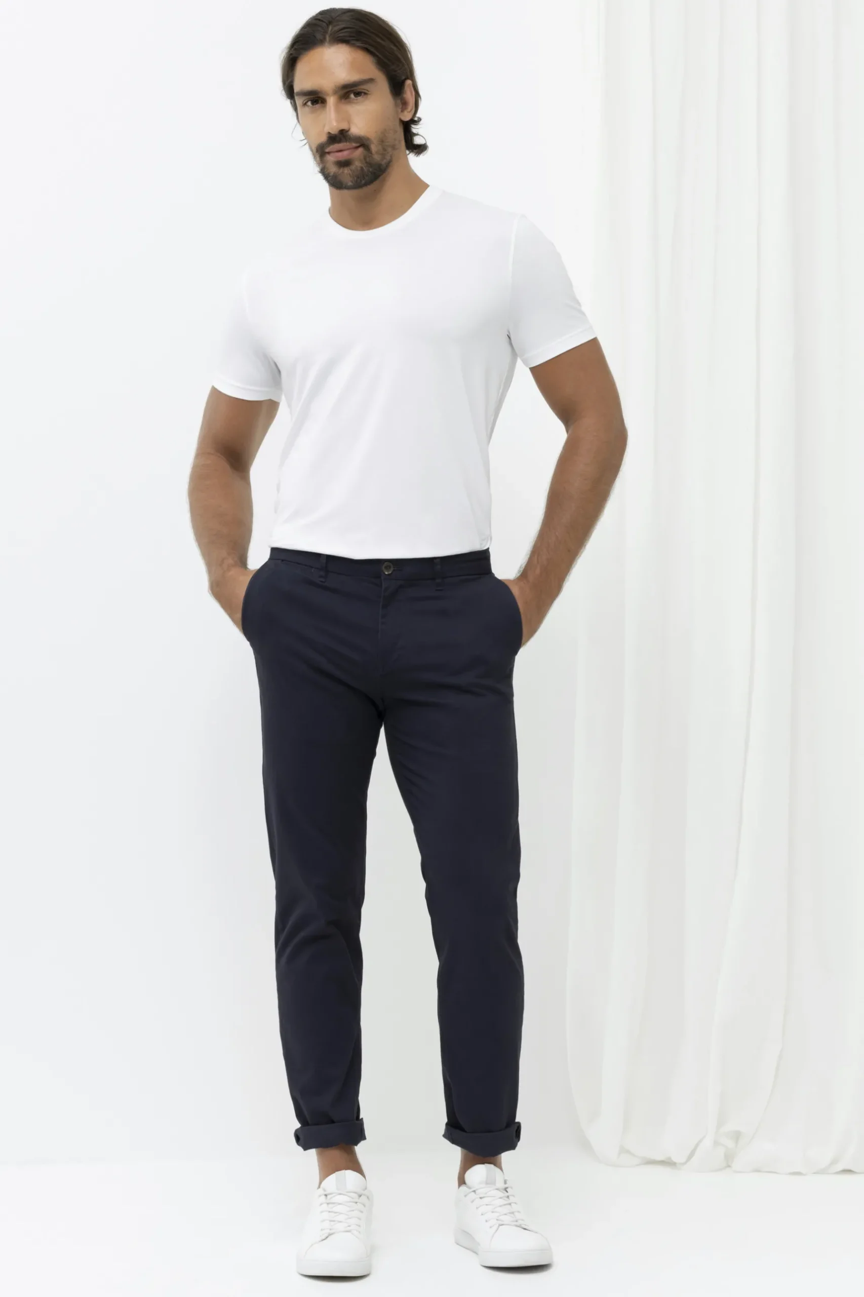 Herren Mey T-Shirt Dry Cotton Colour