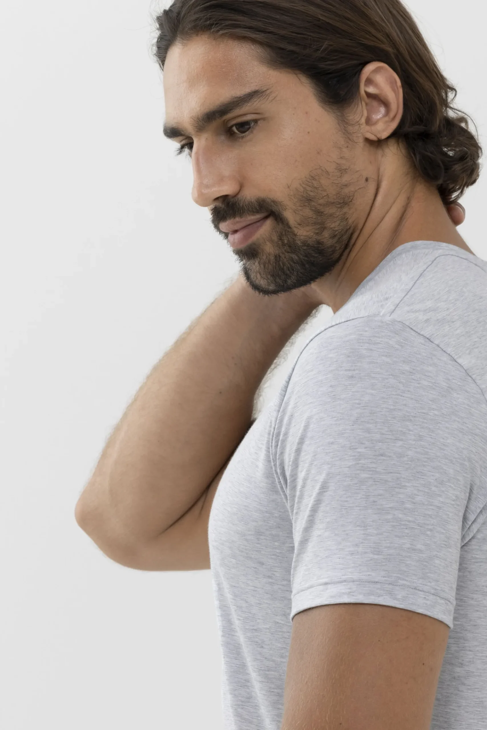 Herren Mey T-Shirt Dry Cotton Colour