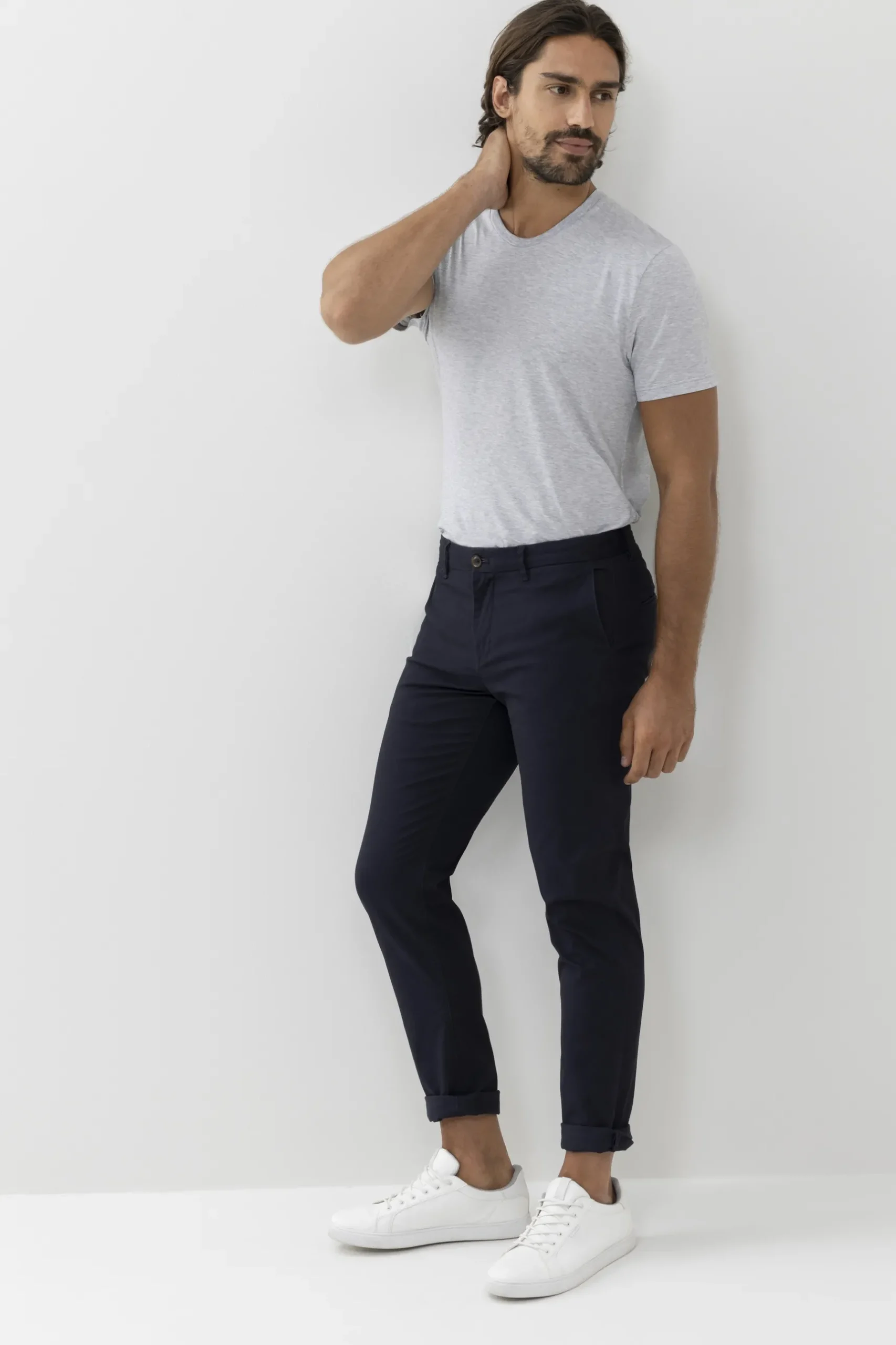Herren Mey T-Shirt Dry Cotton Colour